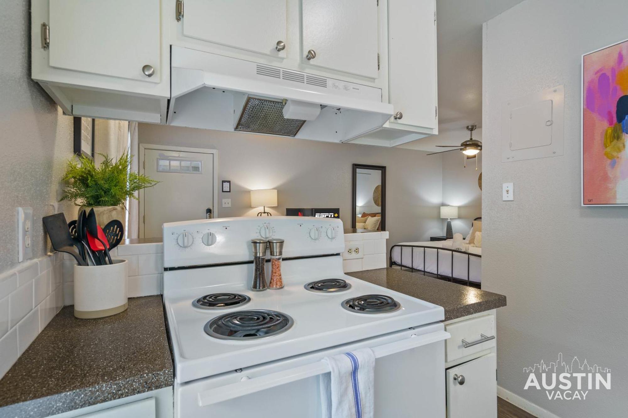 Downtown Free Parking Fully Equipped Kitchen Apartment Austin Exterior photo